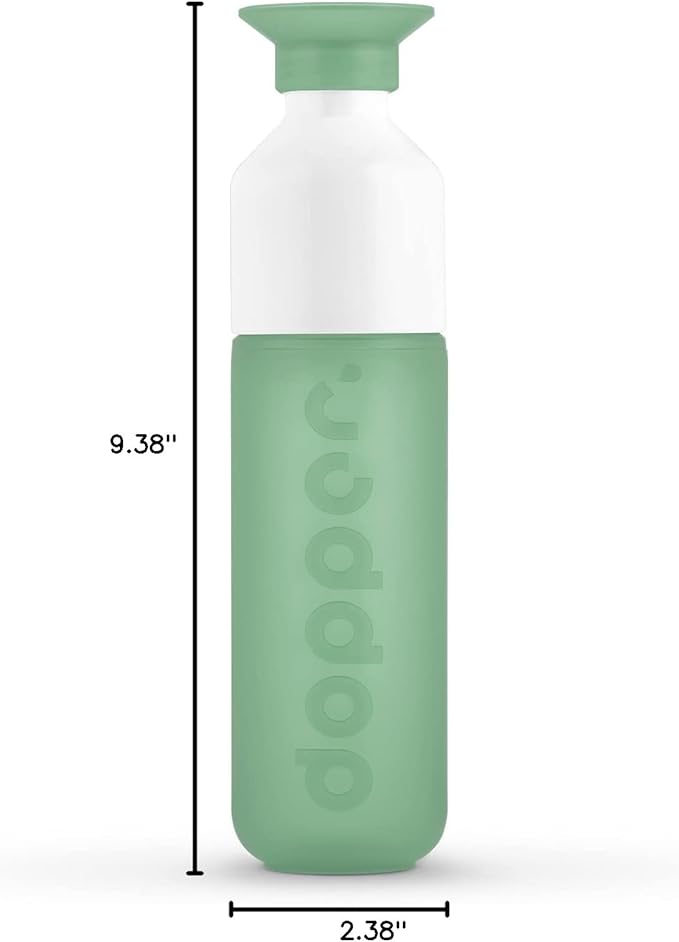 Preserve Dopper Water Bottle, 15.25 Ounce, Moody Mint