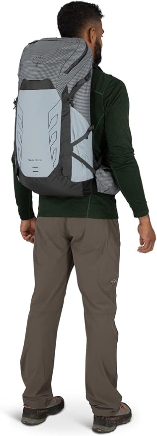 Osprey Talon Pro 30L Men's Hiking Backpack with Hipbelt, Mars Orange