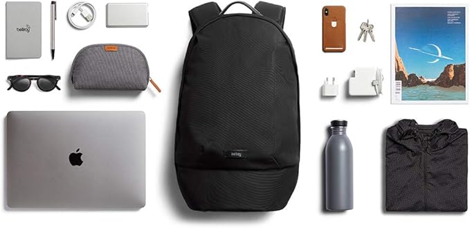 Bellroy Classic Backpack 2nd Edition (Unisex Backpack, 20L) - Black