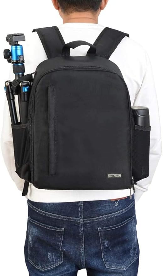CADeN Camera Backpack Bag Professional for DSLR/SLR Mirrorless Camera Waterproof, Camera Case Compatible for Sony Canon Nikon