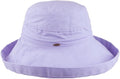 Scala Women's Cotton Hat with Inner Drawstring and Upf 50+ Rating