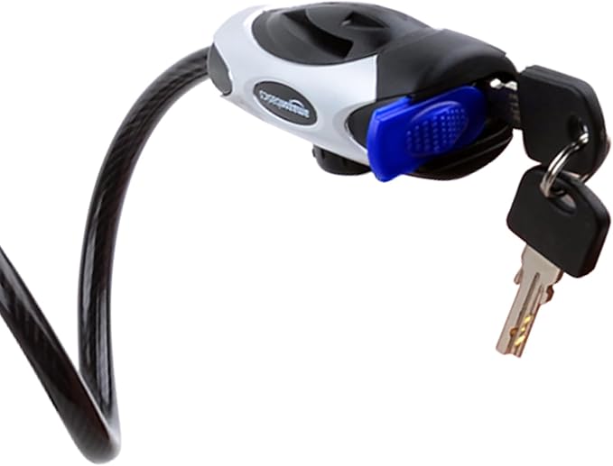 Amazon Basics Bike Cable Lock, 6 Feet, Black