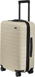 Away Bigger Carry-On Luggage, Lightweight Hardside Large Suitcase with Spinner Wheels, TSA Lock, Airline Approved, Salt White