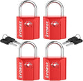 TSA Approved Luggage Locks, Ultra-Secure Dimple Key Travel Locks with Zinc Alloy Body