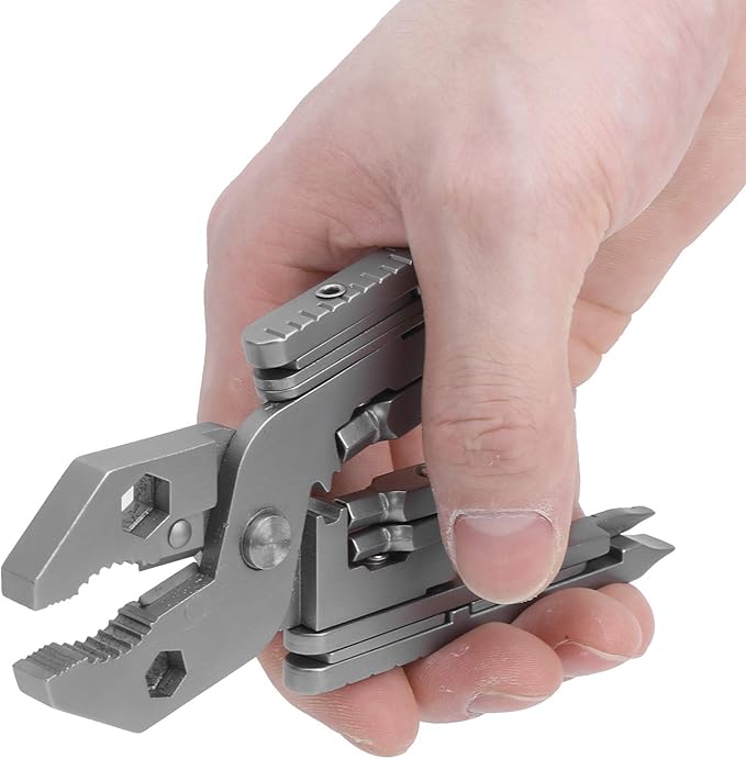 Multitool,Outdoor 25in1 MultiFunctional Pliers Kit Stainless Steel Multitool with Knife Wrench