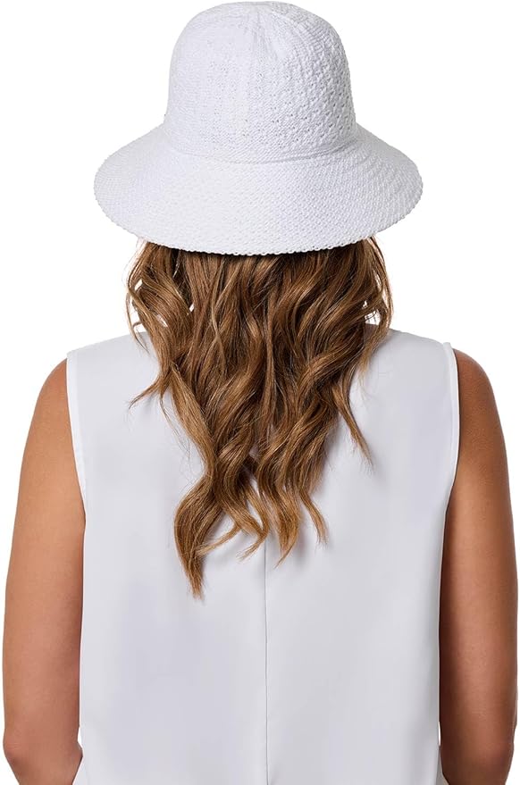 Women's Bucket Hat - UPF 50 Sun Protection - Packable & Travel Friendly - Marina