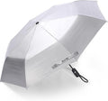 G4Free UPF 50+ UV Protection Large Travel Umbrella 42/46 Inch Auto Open Close Windproof Sun Blocking Umbrella