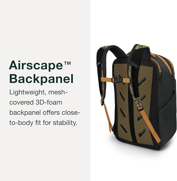 Osprey Proxima Laptop Backpack – Organized Everyday Pack with Dedicated Tech Storage, Water Bottle Pockets, and Comfortable Carry – Perfect for School, Commuting, and Travel, Black