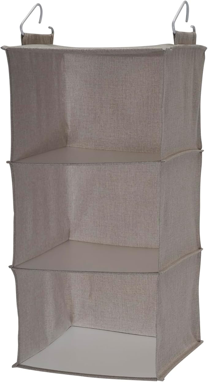 Household Essentials 3 Shelf Hanging Closet Organizer