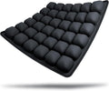 Travel Cushion Airplane Seat, Inflatable Seat Cushion, Travel Seat Cushions for Long Flights with Built-in Air Pump, High-Resilience Airplane Seat Cushion for Back and Tailbone Pain Relief