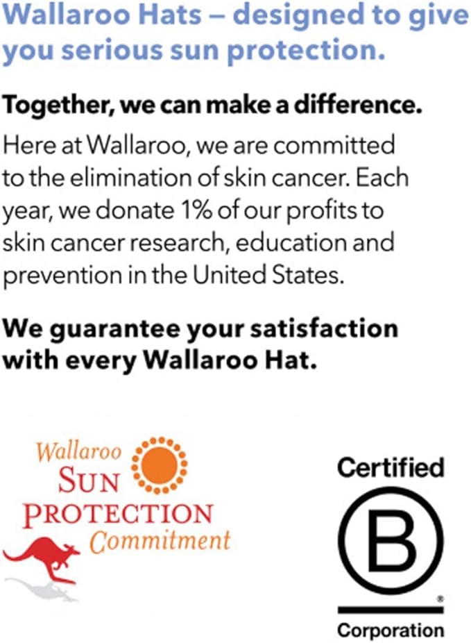 Wallaroo Hat Company – Women’s Amelia Sun Hat – UPF 50+, Wide Brim, Packable, Adjustable Sizing for Medium Crown Sizes