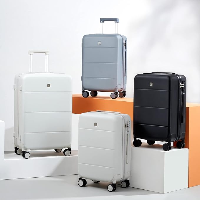 Hanke 26 Inch Luggage Large Suitcase With Spinner Wheels Tsa Luggage Suitcases Hard Case Luggage For Women & Men Rolling Checked Luggage(Graphite Grey)