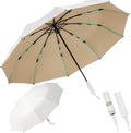 Folding Umbrella Anti-UV Compact Durable Folding Umbrella Auto Open Close Windproof Travel Umbrella Premium Grip Fits Backpack