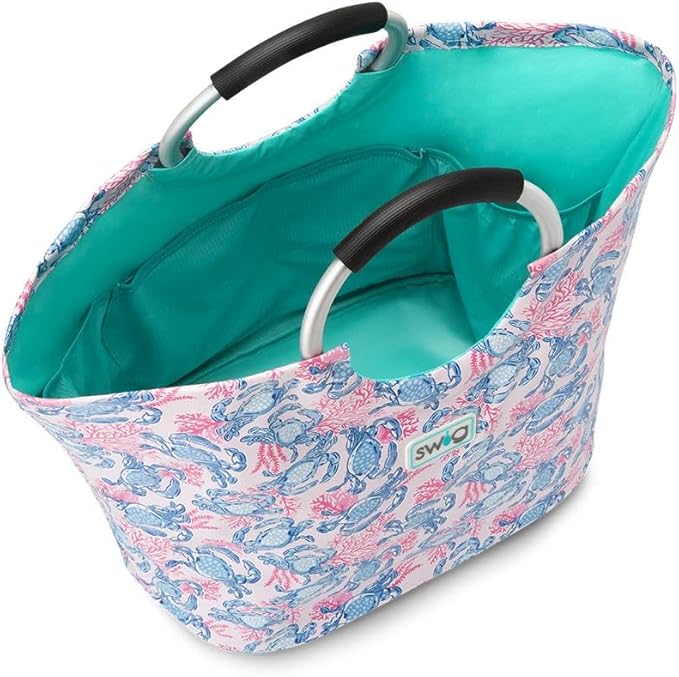 Swig Life Loopi Tote Bag, Large, Lightweight, Waterproof Beach and Utility Bag