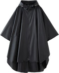 Cloak raincoat Unisex poncho Adult hooded men and women with pockets Mountaineering hiking rainstorm prevention