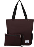 ETidy Large Capacity Foldable Tote Bag With Zipper Water-resistant SandproofWomen Beach Bag Handbag GymBag Travel ShoppingBag