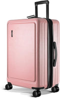 24 Inch Luggage with Spinner Wheels, Hard Shell Suitcase with TSA Locks for Luggage, Travel Large Suitcase, Expandable Hard Shell Suitcases, Pink