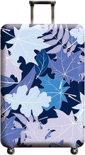 Travel Luggage Cover, Suitcase Protector Bag Fits 22-24 Inch Luggage Bluemaple