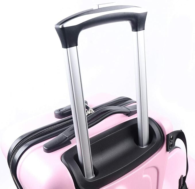 CNCEST 20" Kid's Ride-on Travel Suitcase,Rolling Luggage with Wheels Carry Trolley Luggage with Password Lock,Children's Ride On Trolley Luggage for Children's Day Gift,Festival Gift