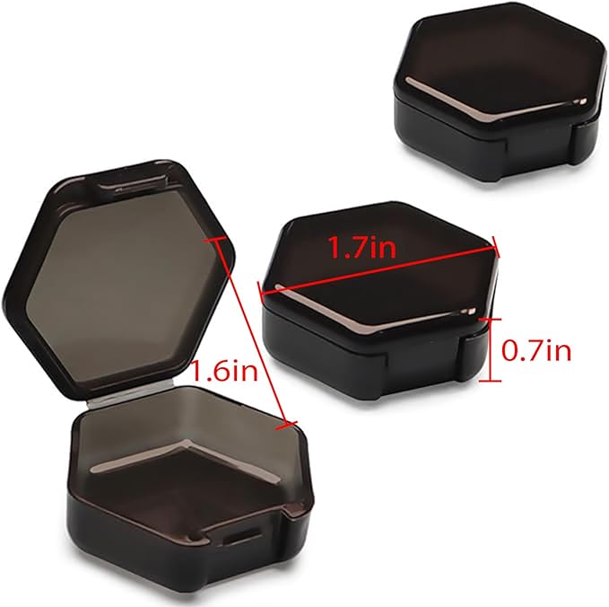 Small Pill Case Travel Pill Box Cute Pill Organizer for Purse Portable Daily Medicine Organizer 1 Compartment Pill Holder for Vitamins, Fish Oil, Supplements