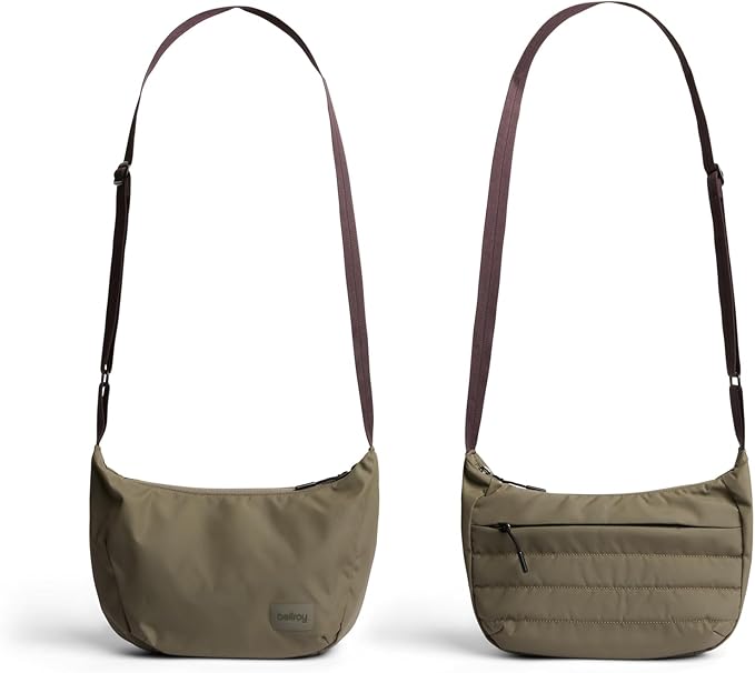 Bellroy Laneway Crescent Bag (everyday 2.5 liter mini crossbody bag with plenty of pockets and adjustable strap)' - SeaKelp