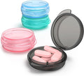 Small Pill Box, (4 Pack) Travel Pill Case Portable Daily Pill Organizer Mini Medicine Storage Container for Pocket Purse Cod Liver Oil Storage Box Earplug Case