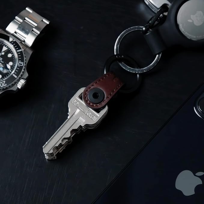 KeySmart Keychain Key Holder - Compact Key Organizer for Key Chain, EDC Key Chains, Key Ring Keychains