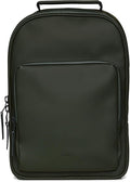 RAINS Large Book Daypack, Backpack, Laptop Bag, Waterproof, 2 Year Warranty, Green