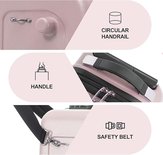 Apelila Checked Luggage for Kids - 24 Inch Ride On Horse Suitcase, Airplane Travel Trunk with Wheels, Pull Along Carry On Storage for Boys & Girls Ages 2-8, Ideal for 3-5 Day Trips, Check-In Only