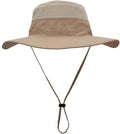 Home Prefer UPF 50+ Men's Sun Hat Wide Brim Bucket Hat UV Protection Hat for Mens Womens Beach Safari Gardening Golf Fishing