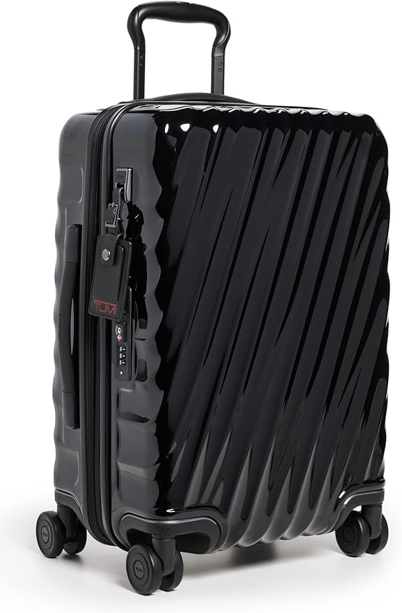 TUMI - 19 Degree International Expandable 4 Wheeled Carry-On - Hard Shell Suitcase - 21.8" X 14.0" X 9.0" - Black