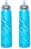 HydraPak UltraFlask Speed (500ml or 600ml) - Collapsible Soft Flask Water Bottle for Hydration Vests and Running Packs with Easy Open Cap