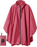 SaphiRose Unisex Rain Poncho Raincoat Hooded for Adults Women with Pockets