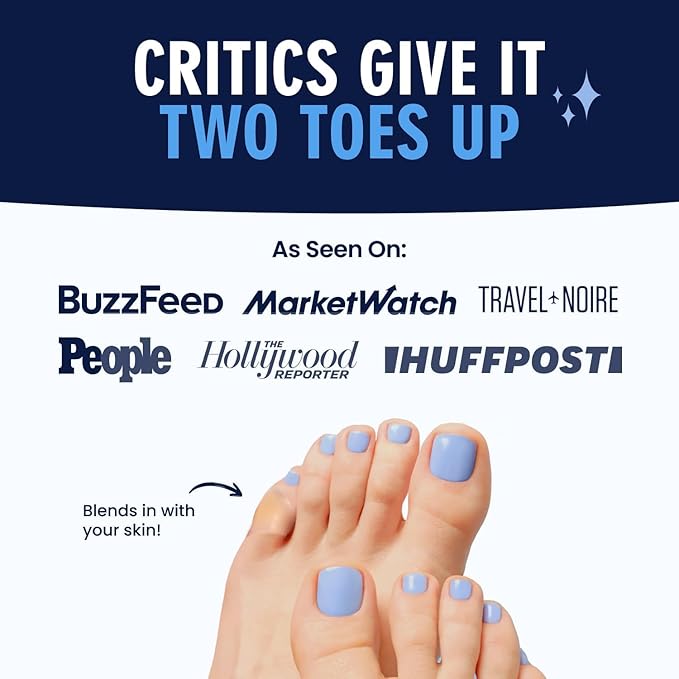 Dr. Frederick's Original Better Blister Bandages - 24 ct - Healing Blister Pads - Grab-N-Go - Water Resistant - 40% More Cushioning - Hydrocolloid - Feet, Toe, & Heel Blister Prevention - Spot Pack