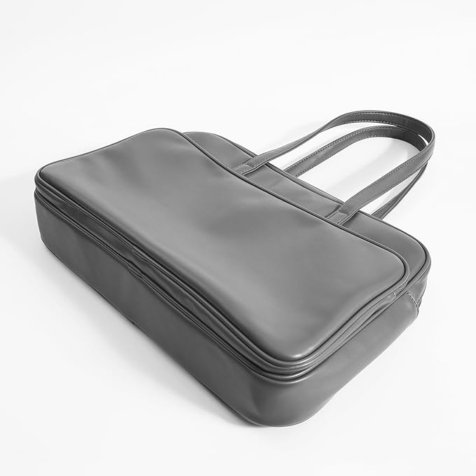 Laptop Tote for Men & Women 14Inch Computer Bags Briefcase Business Office Travel Work Handbag Carrying Bag with Large Front Pocket Color Grey