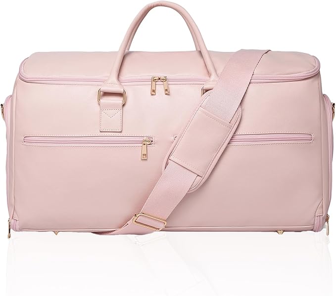 Carry On Garment Bag for Travel, Convertible Travel Garment Bag for Men Women, 2 in 1 Hanging Suitcase Suit Business Travel Bag