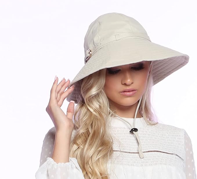 VINRELLA Rain and Sun Hat, Rain Hats for Women- Waterproof hat, Sun Protection, Shade Hat, Great for Hiking- Matte Bucket Hat