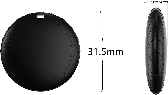 Car GPS Tracker for Vehicles - Hidden Tracking Devices for Cars, Available for Android and iOS, No SIM Card Required, Real Time Car Locator Work, Car Vehicle Tracking Device for Car, Wallet, Pet