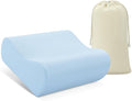 AM AEROMAX Travel Contour Memory Foam Pillow, Cervical Pillow for Neck Pain Relief, Neck Orthopedic Sleeping Pillows for Side, Back and Stomach Sleepers.