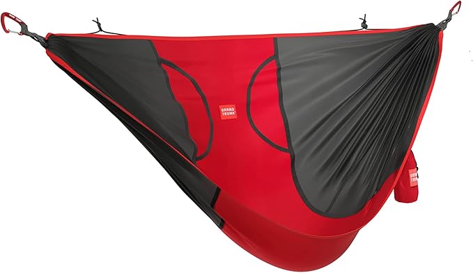 Grand Trunk ROVR Hanging Hammock Chair - Superlight & Portable Swing Chair for Camping, Travel & Backyard Lounging (Red/Crimson)