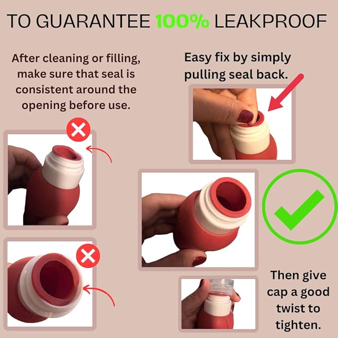 -3oz Travel Toiletry Bottles - Travel Containers for Toiletries Leak proof - Toiletry Bottles - Travel Size Containers - TSA Approved Travel Bottles - 3oz Silicone 4pcs