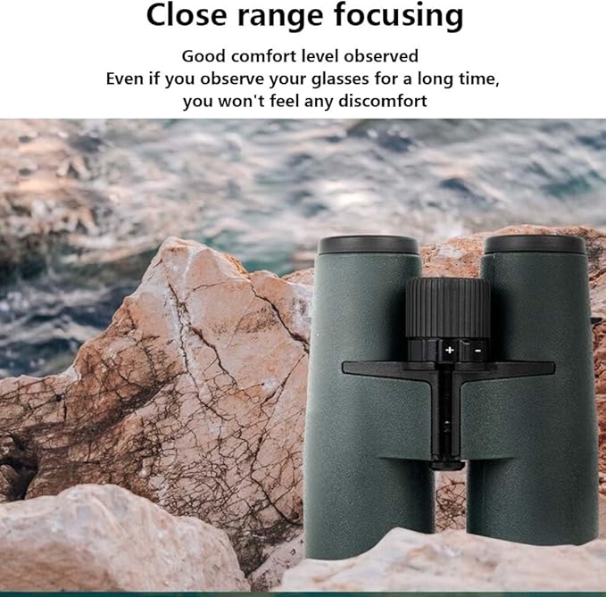 8x42ED Compact Binoculars for Adults – High-Powered BAK4 Prisms, Diamond White Coating, Waterproof & Fogproof, Rubber Armored – Ideal for Bird Watching, Hunting, Travel, Outdoor Sports