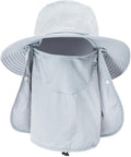 Sun Hats for Men Women Fishing Hat UPF 50+ Breathable Wide Brim Summer UV Protection Hat