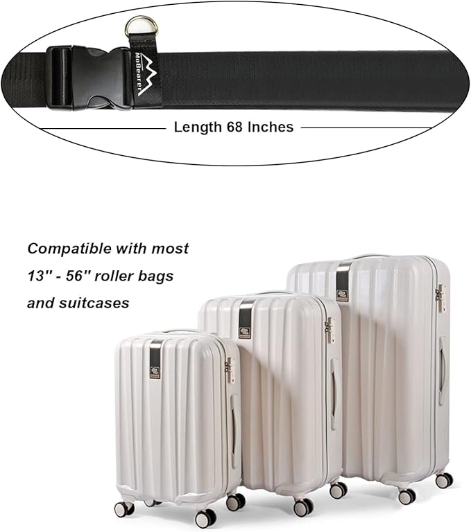 Car Seat Travel Belt to Suitcase,Car Seat Travel Strap to Convert Kid Car Seat and Carry-on Luggage into an Airport Car Seat Stroller,Safe Travel Solution for Transport