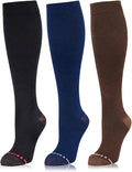 NEWZILL Copper Compression Socks for Women & Men 15-20mmHg Cotton Rich Odor Control Dress Socks for Business Casual Running Medical Athletic Support, Edema Diabetic Relief