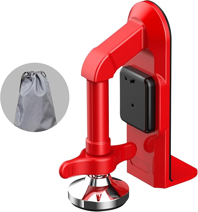 Portable Alarm Door Stopper, Security Travel Anti-Theft Blocker for Hotel Room Apartment Safety, Bottom of Floor Stoppers
