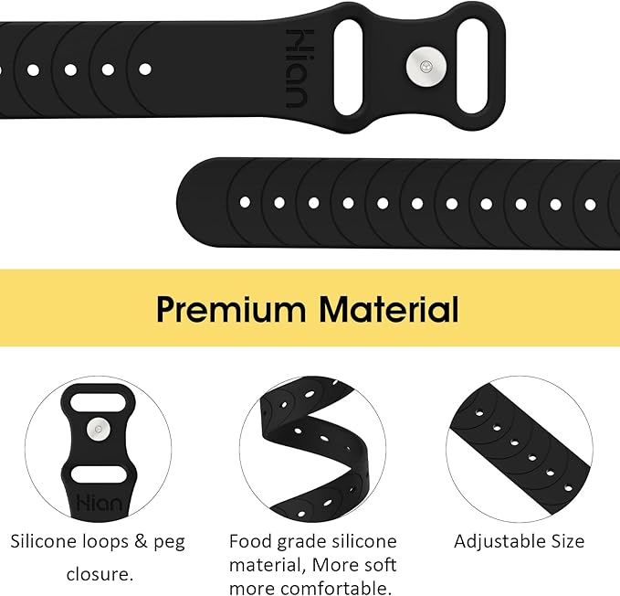 Hion Motion Sickness Bracelets Sea Sickness Wristbands for Motion Sickness/Morning Sickness/Pregnancy Nausea Anti Nausea Bands Acupressure Wristband Motion Sickness Bands（2Pairs Black ）
