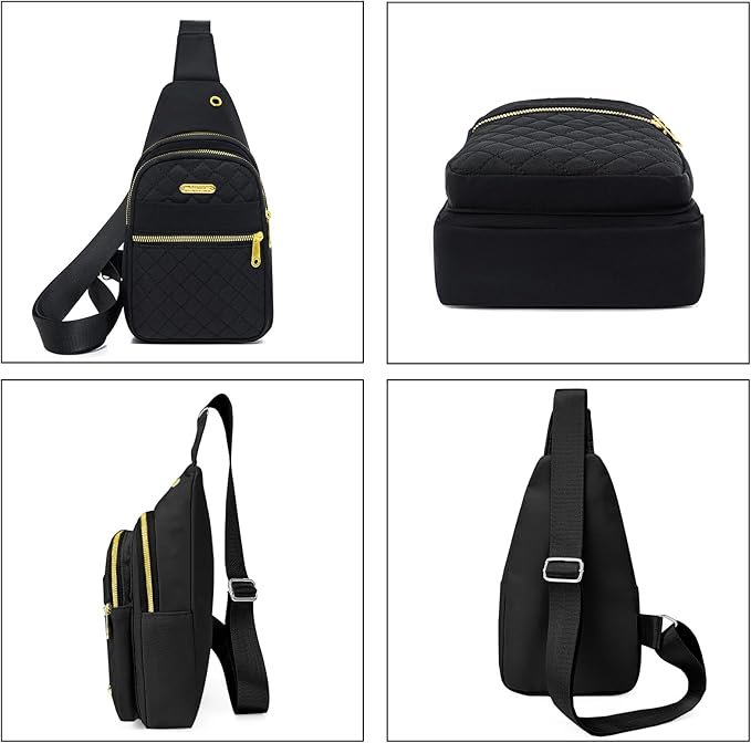Small Sling Bag For Women Men Casual Crossbody Sling Backpack