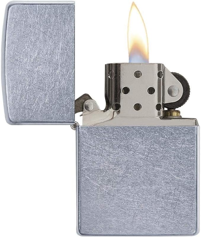 Zippo All-in-One Kit with Street Chrome Windproof Lighter
