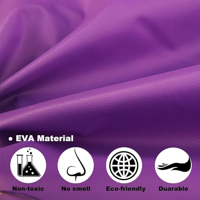 Opret 2 Pack Raincoats for Adults Reusable, EVA Rain Ponchos Lightweight Rain Coat Waterproof Rain Gear for Men and Women